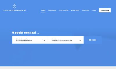 Luchthavenvervoer.be is gelanceerd.